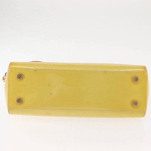 LOUIS VUITTON Monogram Vernis Blair MM Bag 2way Citrin M90108 LV Auth 145836 - Picture 7 of 16